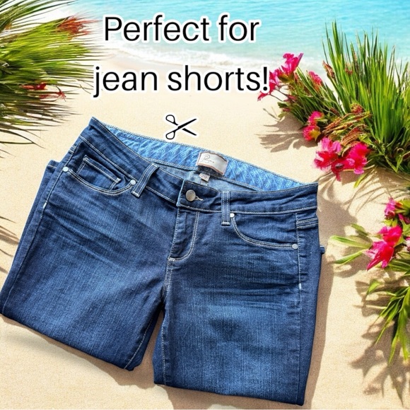 Paige Jeans Size 29 - Flare Denim Wash - Great for Jean Shorts - Marlow Cut - Picture 16 of 17